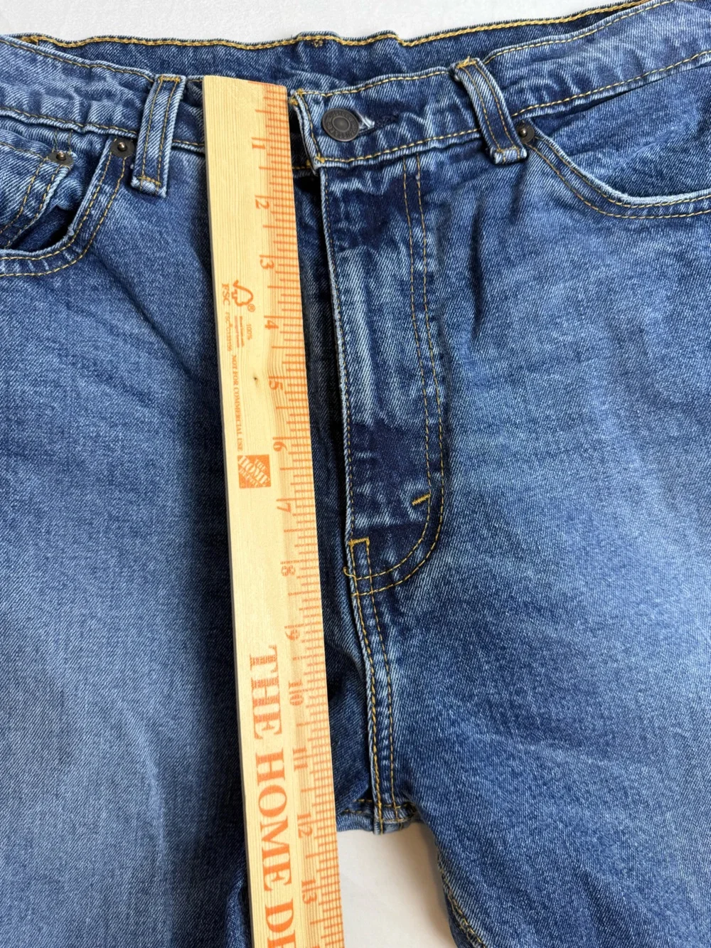 Levi’s 505 Men’s Jeans 36x29 Blue Straight Leg Regular Fit Denim Medium Wash